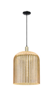 Arcadia One Light Mini Pendant in Black Antique Brass (405|716-1P-BAB-G559-12ME)