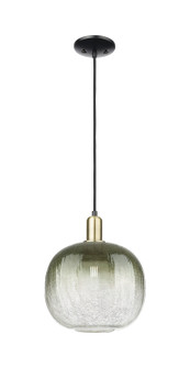 Arcadia One Light Mini Pendant in Black Antique Brass (405|716-1P-BAB-G481-10SL)