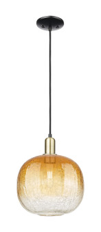 Arcadia One Light Mini Pendant in Black Antique Brass (405|716-1P-BAB-G481-10AM)
