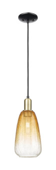 Arcadia One Light Mini Pendant in Black Antique Brass (405|716-1P-BAB-G480-6AM)