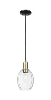 Arcadia One Light Mini Pendant in Black Antique Brass (405|716-1P-BAB-G459-6CL)