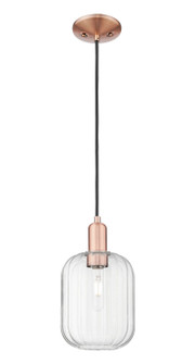 Arcadia One Light Mini Pendant in Antique Copper (405|716-1P-AC-G460-7CL)