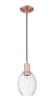 Arcadia One Light Mini Pendant in Antique Copper (405|716-1P-AC-G459-6CL)