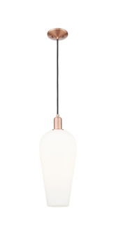 Arcadia One Light Mini Pendant in Antique Copper (405|716-1P-AC-G456-8WH)