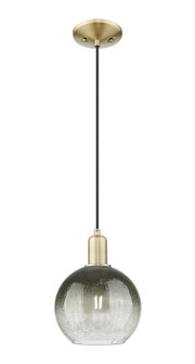 Arcadia One Light Mini Pendant in Antique Brass (405|716-1P-AB-G483-8SL)