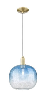 Arcadia One Light Mini Pendant in Antique Brass (405|716-1P-AB-G481-10SB)