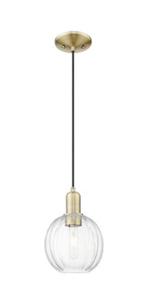 Arcadia One Light Mini Pendant in Antique Brass (405|716-1P-AB-G458-7CL)