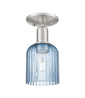 Arcadia One Light Semi-Flush Mount in Brushed Satin Nickel (405|716-1C-SN-G559-5BL)