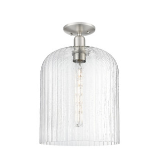Arcadia One Light Semi-Flush Mount in Brushed Satin Nickel (405|716-1C-SN-G559-12SDY)