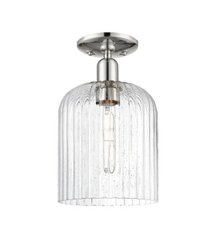 Arcadia One Light Semi-Flush Mount in Polished Nickel (405|716-1C-PN-G559-8SDY)