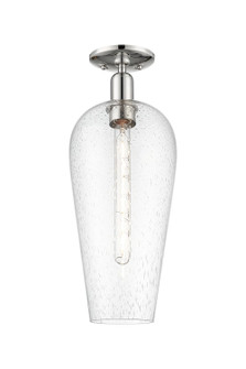 Arcadia One Light Semi-Flush Mount in Polished Nickel (405|716-1C-PN-G456-8SDY)