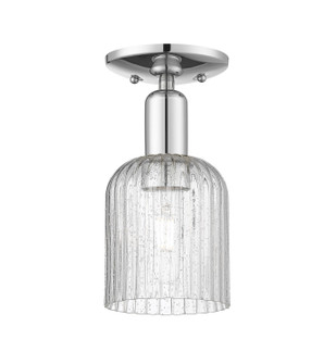 Arcadia One Light Semi-Flush Mount in Polished Chrome (405|716-1C-PC-G559-5SDY)