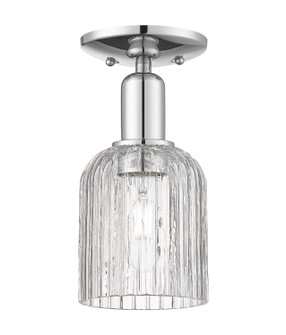 Arcadia One Light Semi-Flush Mount in Polished Chrome (405|716-1C-PC-G559-5CL)