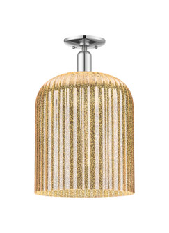 Arcadia One Light Semi-Flush Mount in Polished Chrome (405|716-1C-PC-G559-12ME)