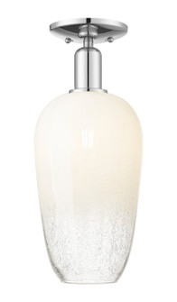 Arcadia One Light Semi-Flush Mount in Polished Chrome (405|716-1C-PC-G484-7OP)