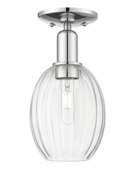 Arcadia One Light Semi-Flush Mount in Polished Chrome (405|716-1C-PC-G459-6CL)