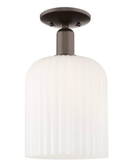 Arcadia One Light Semi-Flush Mount in Oil Rubbed Bronze (405|716-1C-OB-G559-8GWH)
