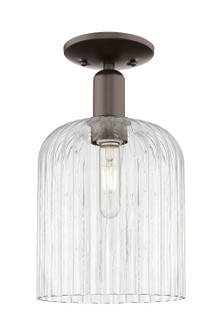 Arcadia One Light Semi-Flush Mount in Oil Rubbed Bronze (405|716-1C-OB-G559-8CL)