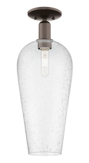 Arcadia One Light Semi-Flush Mount in Oil Rubbed Bronze (405|716-1C-OB-G456-8SDY)