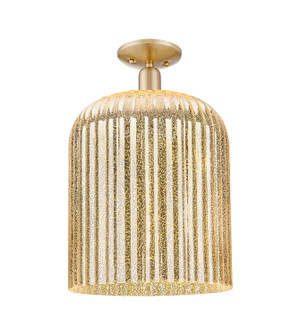 Arcadia One Light Semi-Flush Mount in Champagne Bronze (405|716-1C-CB-G559-12ME)
