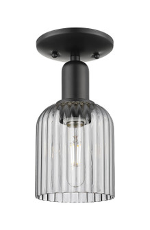 Arcadia One Light Semi-Flush Mount in Matte Black (405|716-1C-BK-G559-5SM)