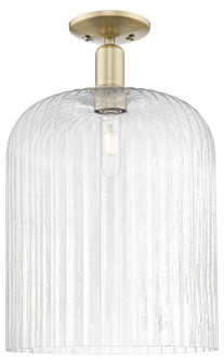 Arcadia One Light Semi-Flush Mount in Antique Brass (405|716-1C-AB-G559-12SDY)