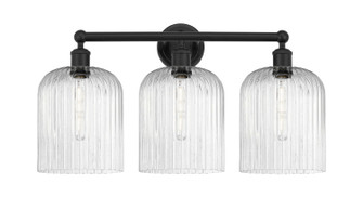 Edison Three Light Bath Vanity in Matte Black (405|616-3W-BK-G559-8SDY)