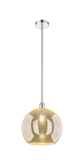Edison One Light Pendant in Polished Nickel (405|616-1S-PN-G128-14)