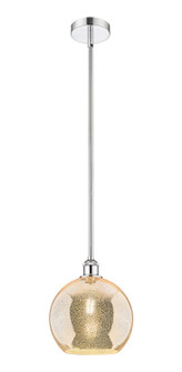 Edison One Light Mini Pendant in Polished Chrome (405|616-1S-PC-G128-10)