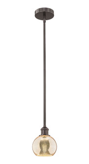 Edison One Light Mini Pendant in Oil Rubbed Bronze (405|616-1S-OB-G128-6)