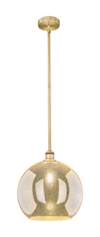 Edison One Light Pendant in Brushed Brass (405|616-1S-BB-G128-14)