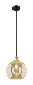 Edison One Light Mini Pendant in Black Antique Brass (405|616-1S-BAB-G128-12)
