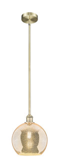 Edison One Light Mini Pendant in Antique Brass (405|616-1S-AB-G128-10)