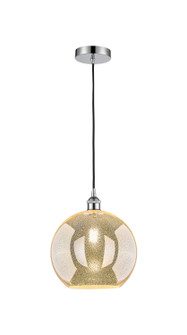 Edison One Light Mini Pendant in Polished Chrome (405|616-1P-PC-G128-12)