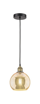 Edison One Light Mini Pendant in Black Antique Brass (405|616-1P-BAB-G128-8)