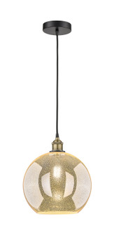 Edison One Light Mini Pendant in Black Antique Brass (405|616-1P-BAB-G128-12)