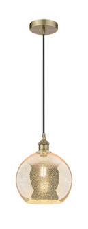 Edison One Light Mini Pendant in Antique Brass (405|616-1P-AB-G128-10)