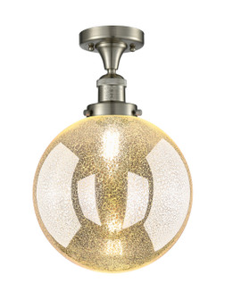 Franklin Restoration One Light Semi-Flush Mount in Brushed Satin Nickel (405|517-1CH-SN-G208-10)