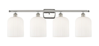 Ballston Four Light Bath Vanity in Polished Nickel (405|516-4W-PN-G559-8GWH)