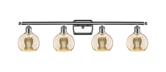 Ballston Four Light Bath Vanity in Polished Chrome (405|516-4W-PC-G128-6)