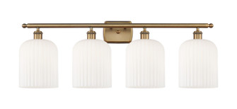 Ballston Four Light Bath Vanity in Brushed Brass (405|516-4W-BB-G559-8GWH)