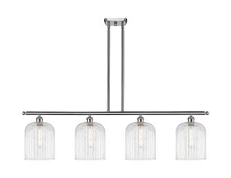 Ballston Four Light Island Pendant in Brushed Satin Nickel (405|516-4I-SN-G559-8CL)