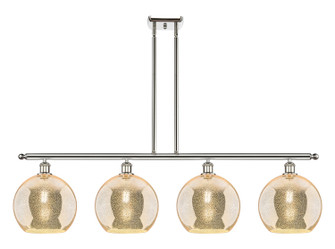 Ballston Four Light Island Pendant in Polished Nickel (405|516-4I-PN-G128-10)