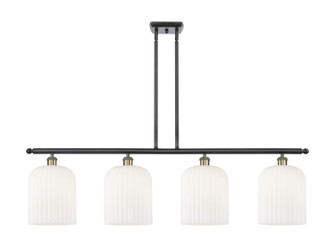 Ballston Four Light Island Pendant in Black Antique Brass (405|516-4I-BAB-G559-8GWH)