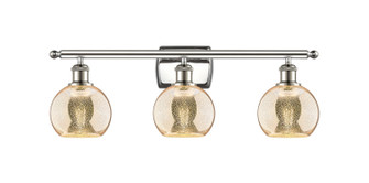Ballston Three Light Bath Vanity in Polished Nickel (405|516-3W-PN-G128-6)