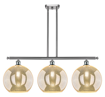 Ballston Three Light Island Pendant in Brushed Satin Nickel (405|516-3I-SN-G128-12)