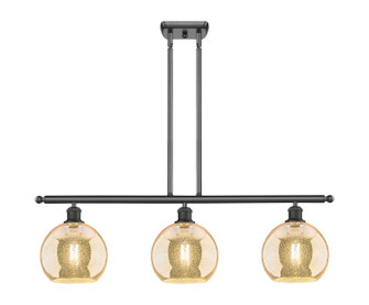 Ballston Three Light Island Pendant in Oil Rubbed Bronze (405|516-3I-OB-G128-8)