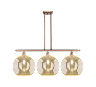 Ballston Three Light Island Pendant in Antique Copper (405|516-3I-AC-G128-12)