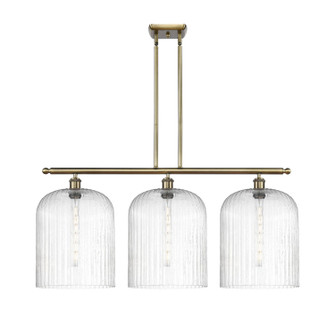 Ballston Three Light Island Pendant in Antique Brass (405|516-3I-AB-G559-12SDY)