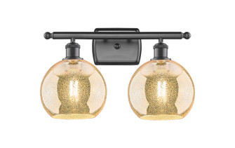 Ballston Two Light Bath Vanity in Oil Rubbed Bronze (405|516-2W-OB-G128-8)